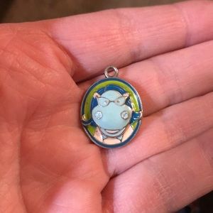 WEBKINZ “PLUMPY CAMEO” Hippo Collectible Charm Ganz
